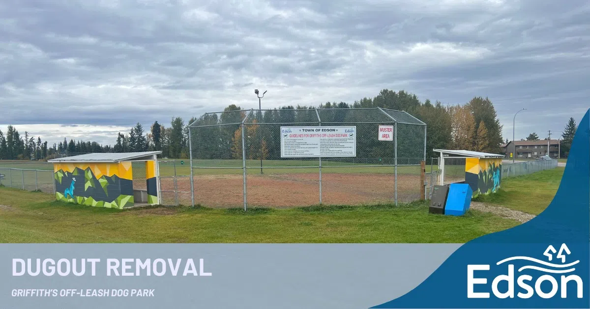 Griffiths Dog Park closed for dugout removal