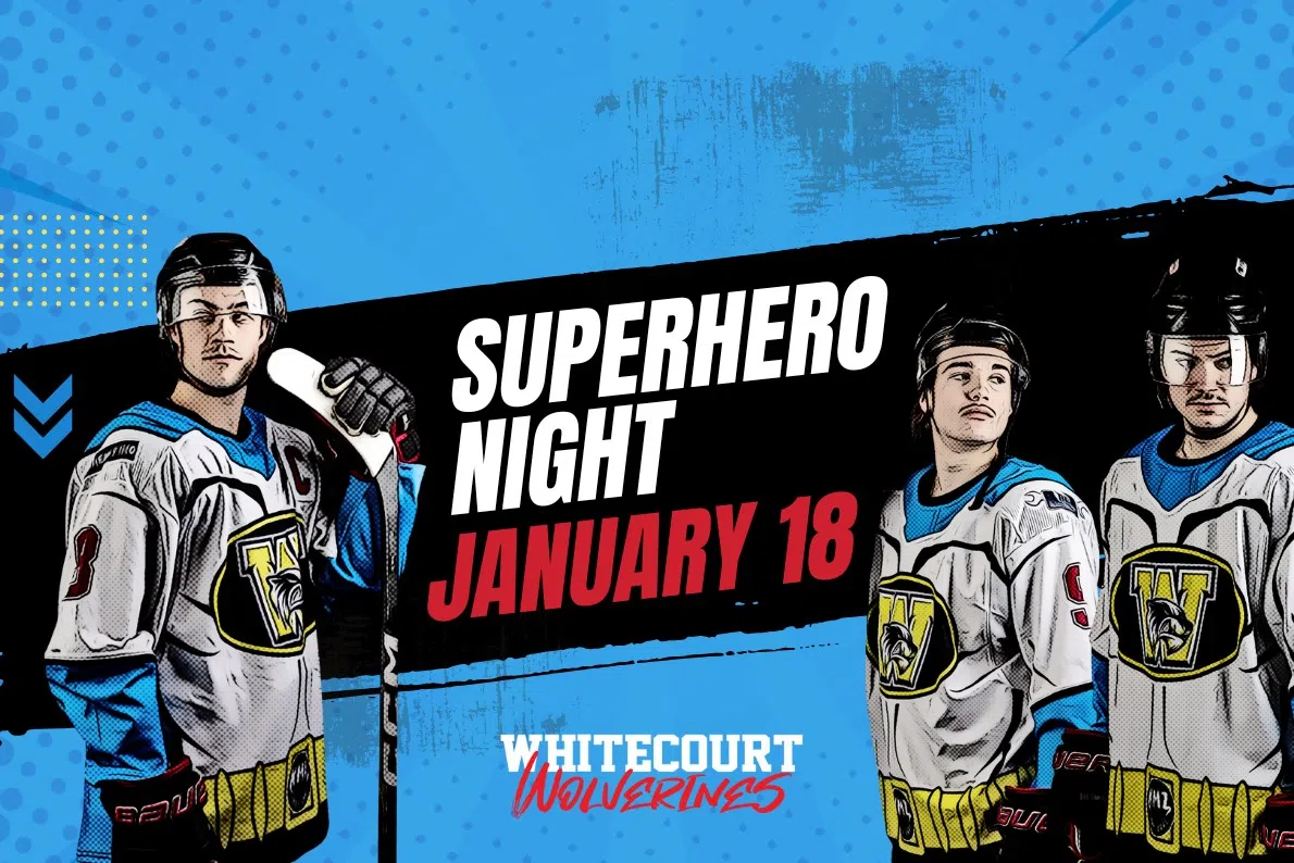 Whitecourt Wolverines set to host Calgary Canucks for third annual Superhero Night