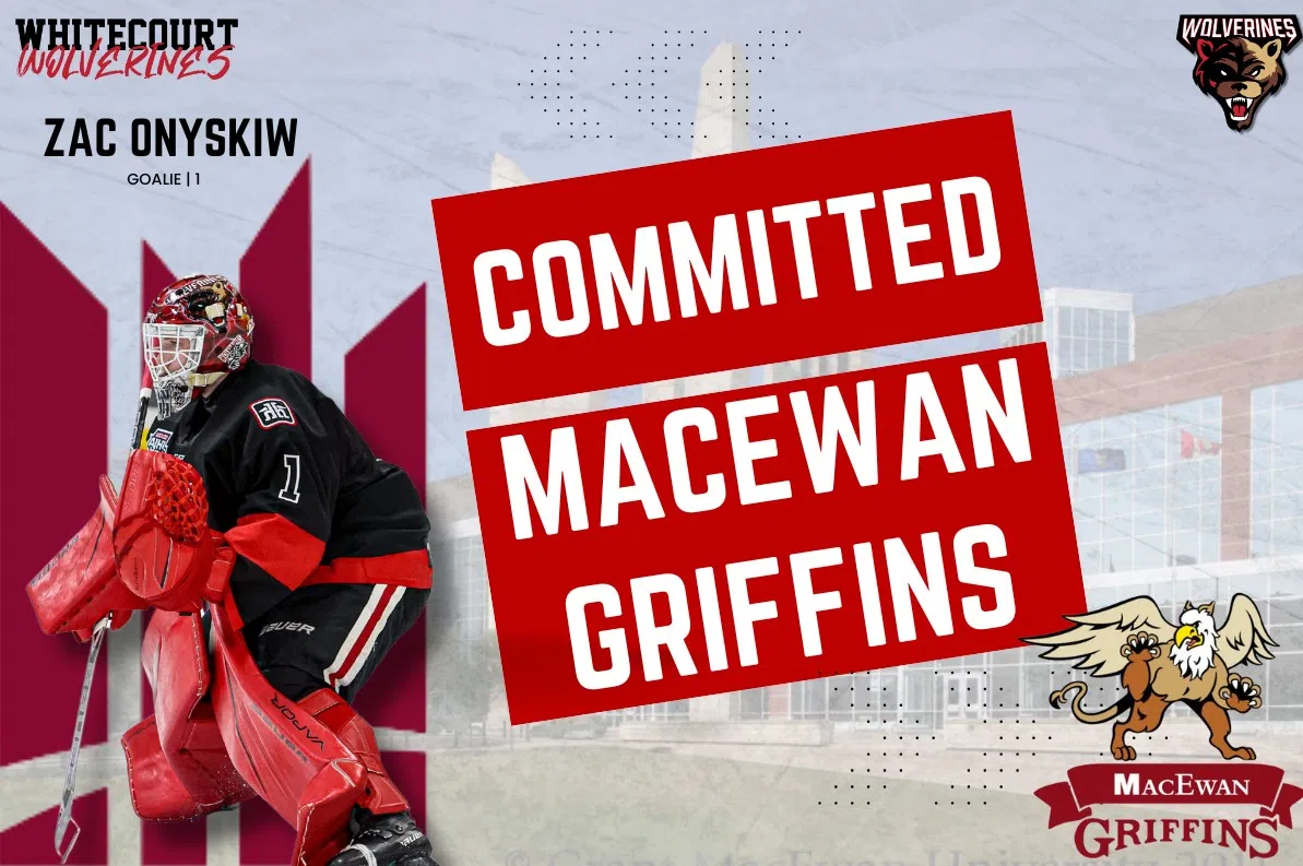 Whitecourt Wolverines' goaltender commits to university team