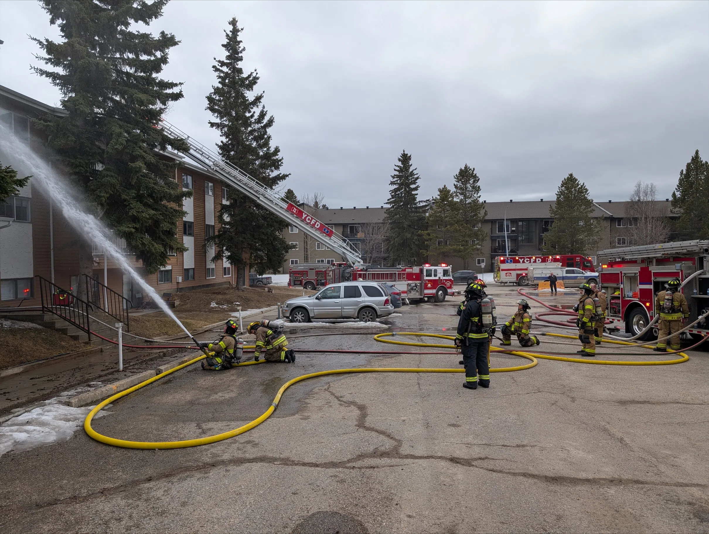 Westhaven area structure fire update