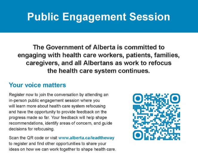 Edson residents invited to a Healthcare Engagement Session