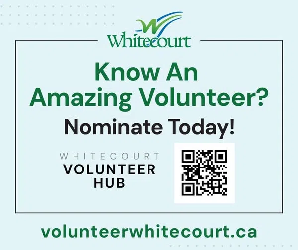 Whitecourt Community Volunteer Award nominations now open