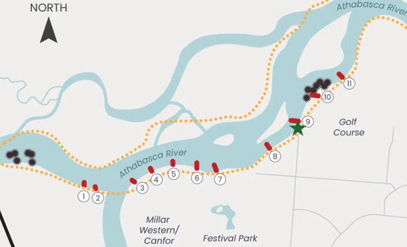 Project to restore spurs along Athabasca River in Whitecourt awarded to McKnight Enterprises Ltd.