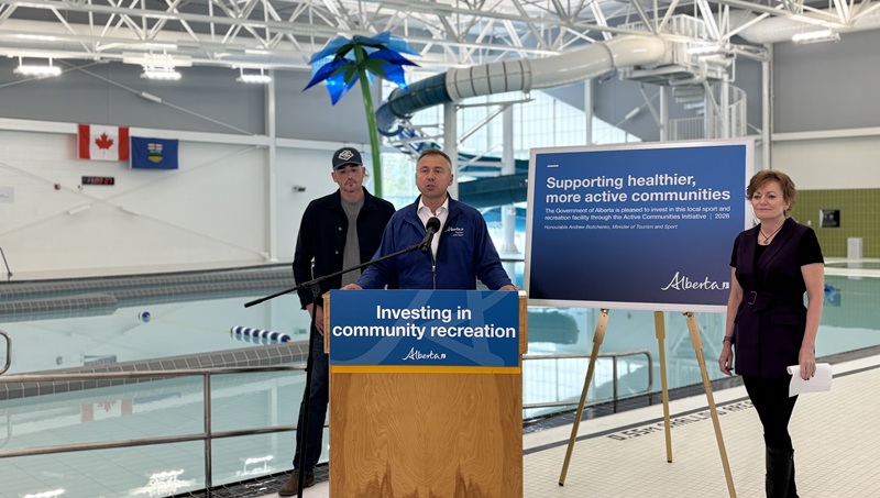 Alberta government investing $14M into sport and recreation facilities