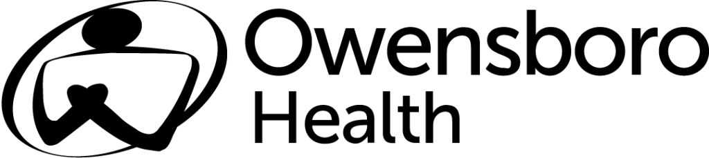 Owensboro Health Logo BLACK