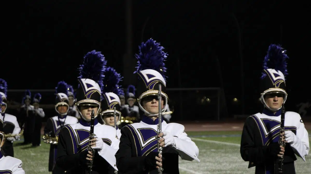 Results of State Band Marching Competition Saturday 1340 KGFW The