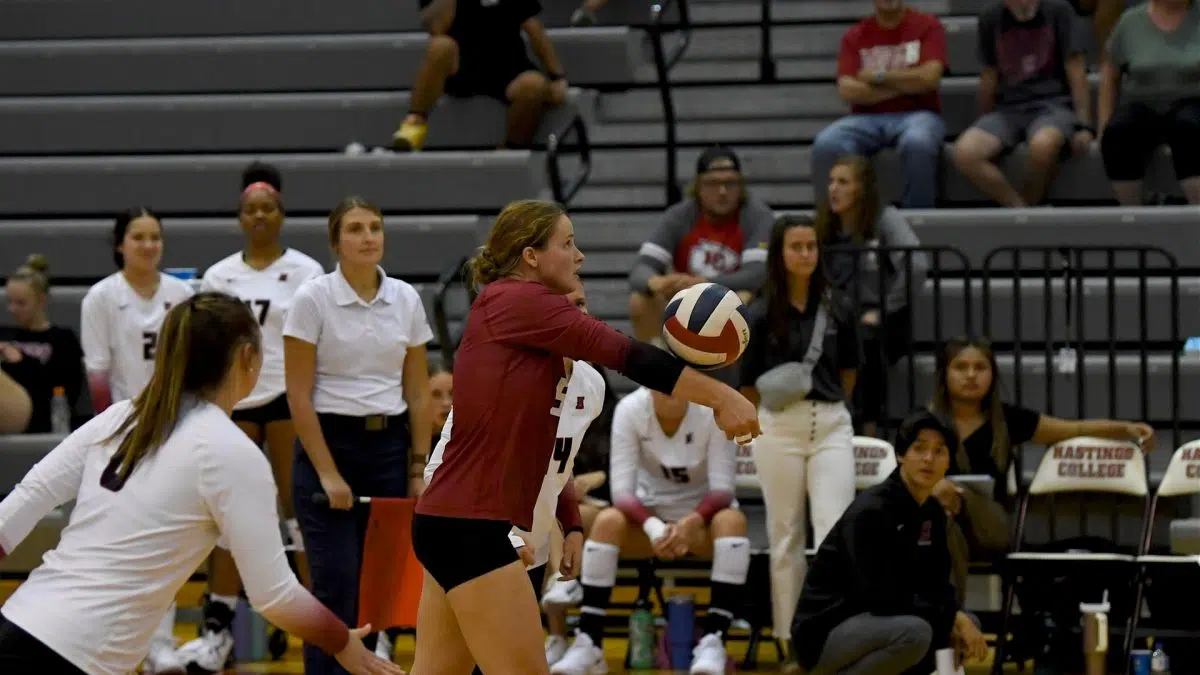 Broncos Volleyball Falls at Doane 1340 KGFW The Information Channel