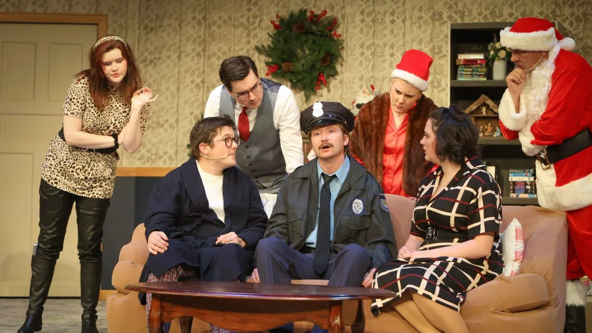 “Sorry! Wrong Chimney!” presented by Kearney Community Theatre this