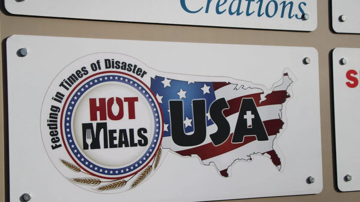 Kearney based Hot Meals USA serves food in Greenfield, Iowa after EF4
