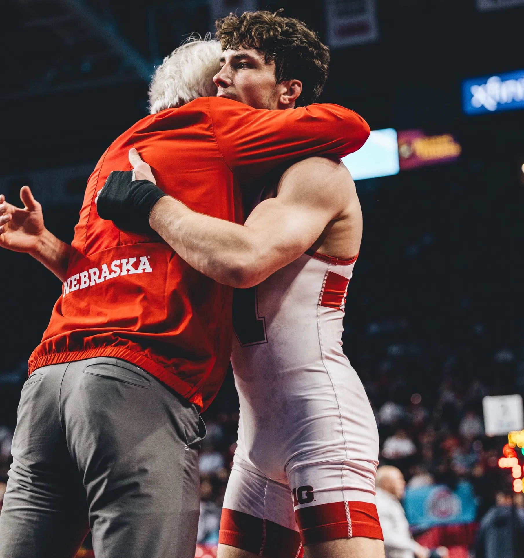 Huskers Finish Third in Big Ten Championships; Lovett Takes Title 107