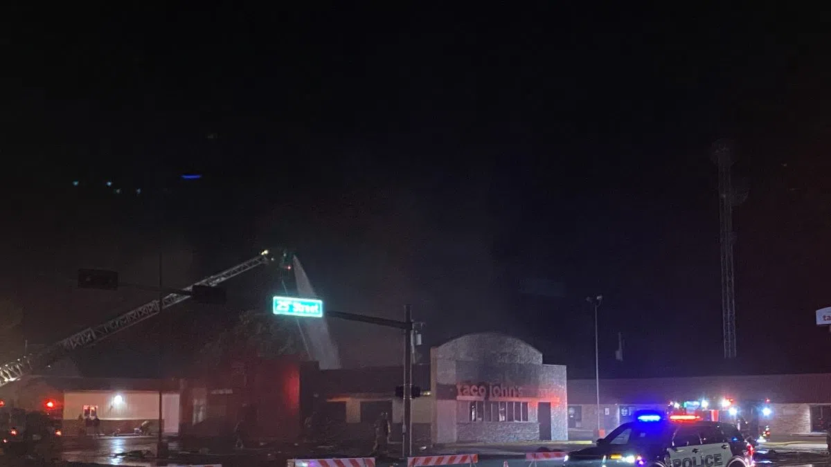 Kearney Taco Johns site of early Wednesday morning fire 1340 KGFW