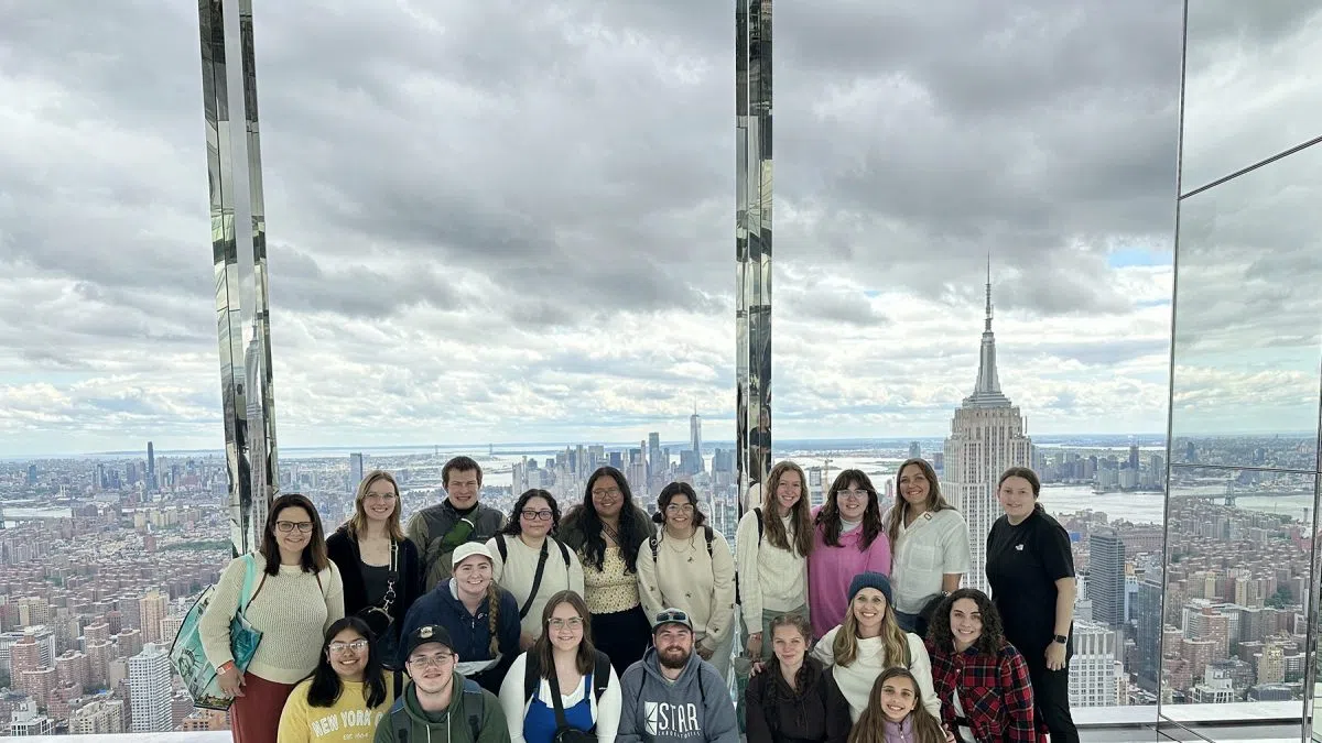 UNK students soak in New York City's vibrant art scene