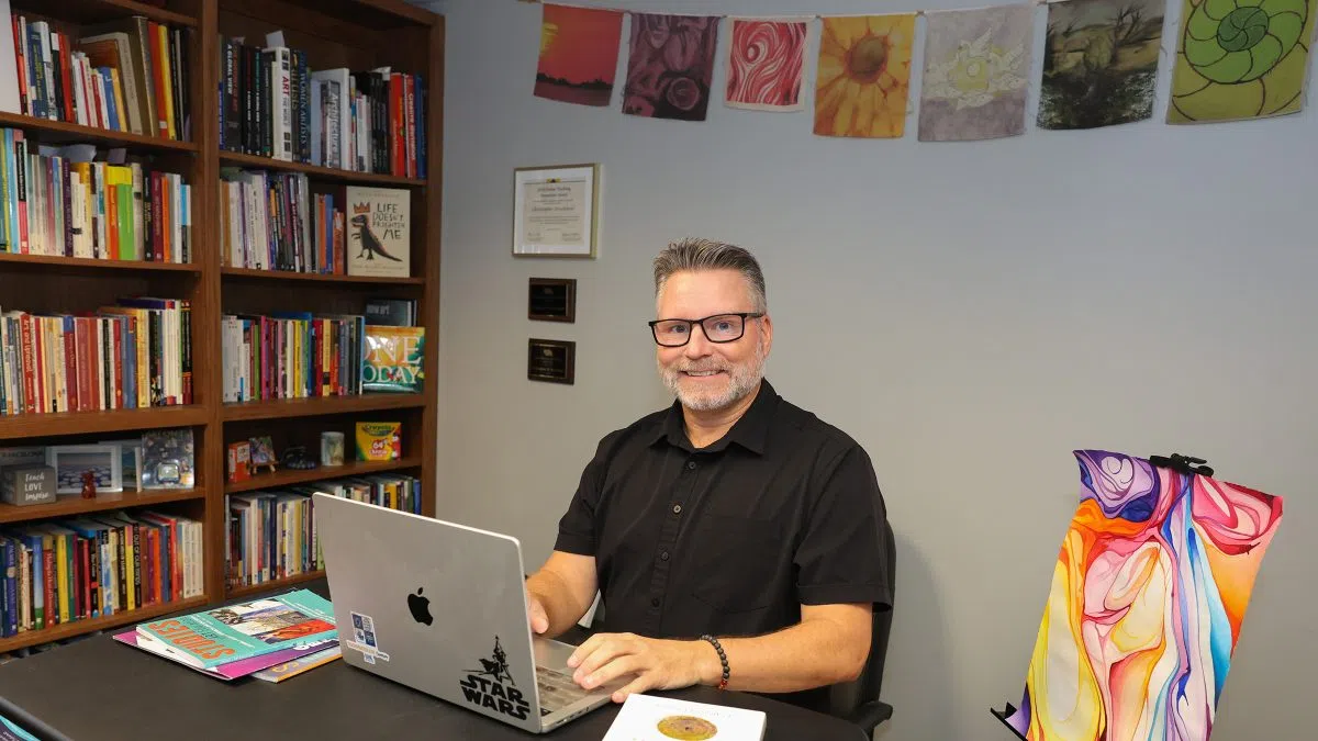 UNK's Christopher Strickland honored for excellence in art education