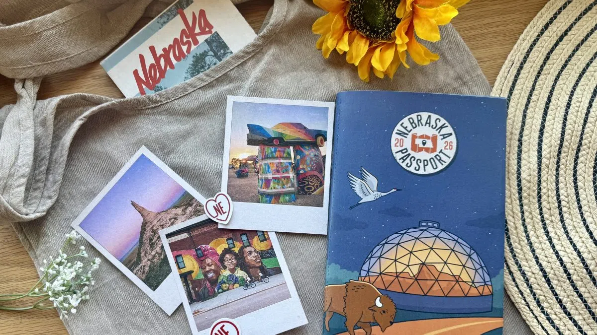 2026 Nebraska Passport Stops selected, several in central Nebraska