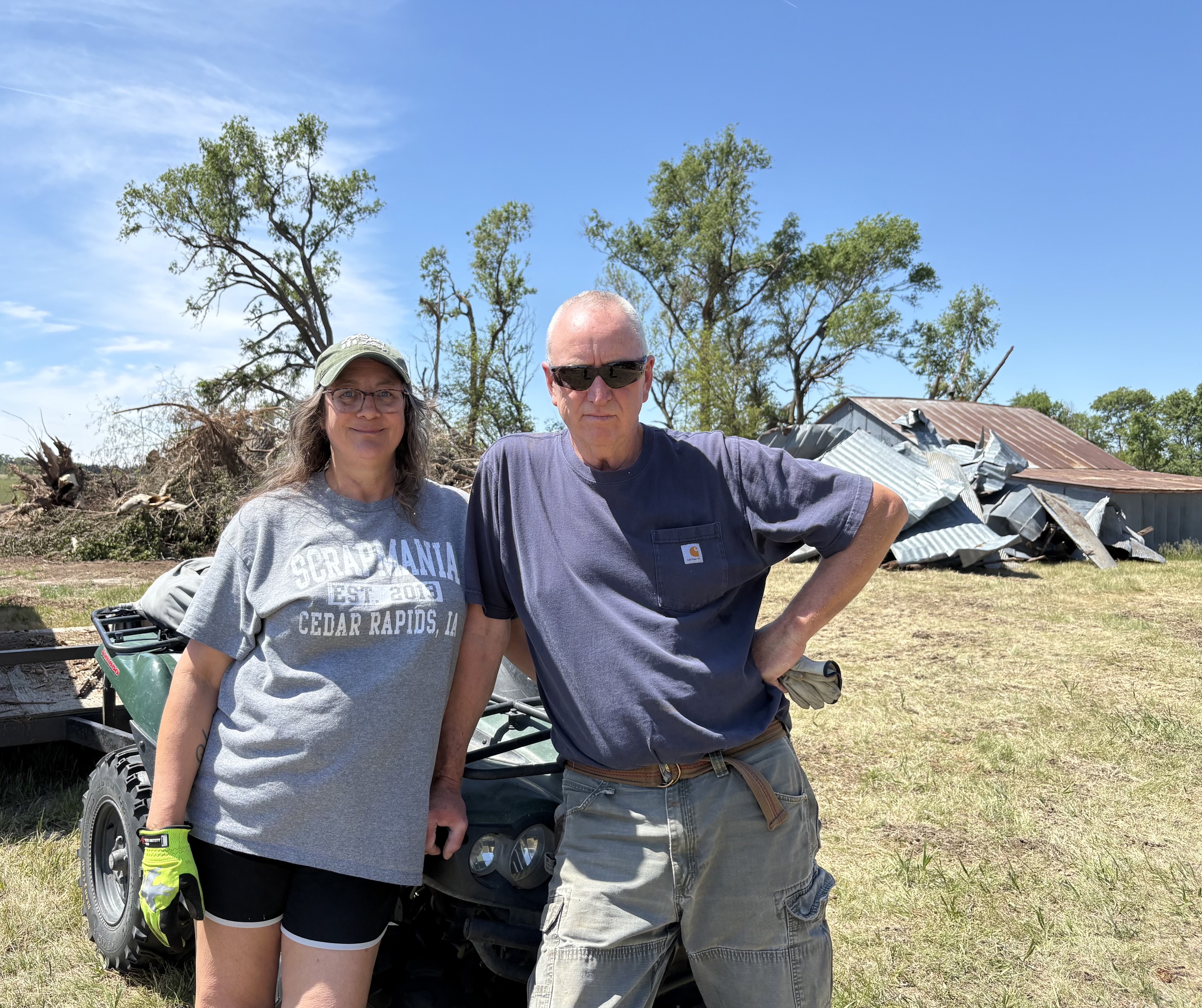 Rural Howard County couple believe May 17 tornado that destroyed 4