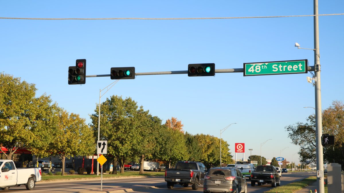 Lane closure in Kearney at 48th St. and 2nd Ave.