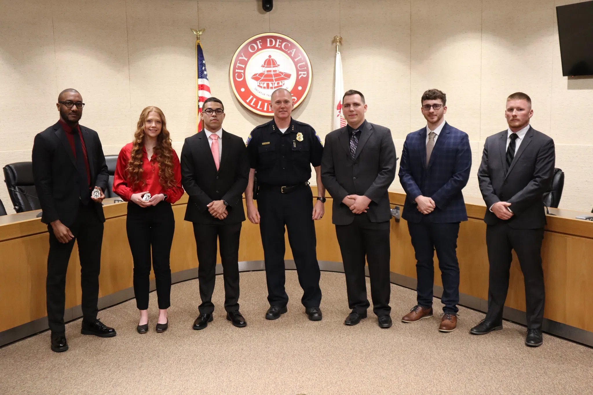 Decatur Police swear in six new officers | NowDecatur.com