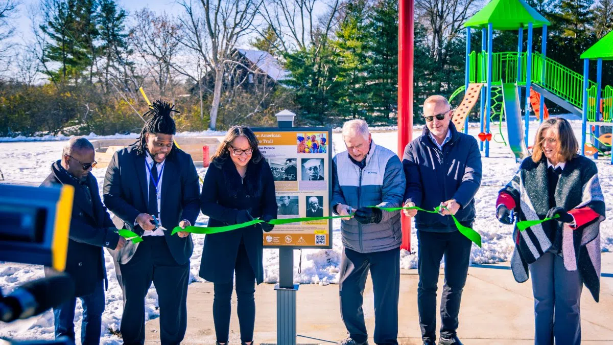 Community Gathers for Dedication of Second African American Heritage Trail Marker