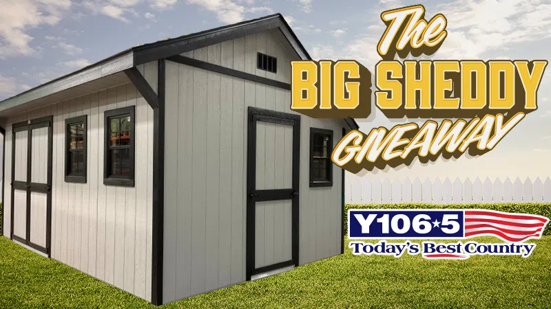 Feature: https://y1065.com/2025/10/07/the-big-sheddy-giveaway/#//