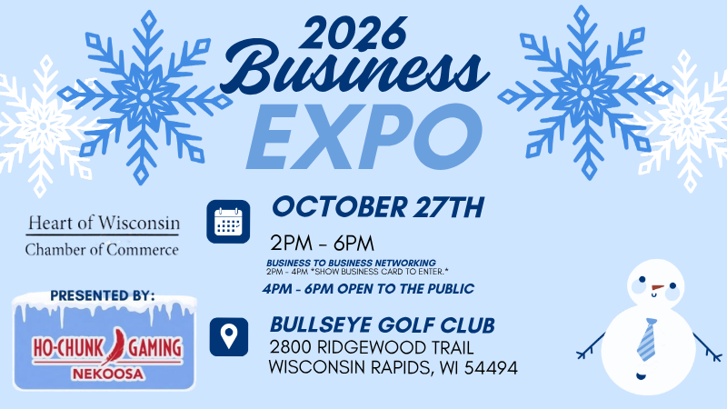 Feature: https://business.wisconsinrapidschamber.com/events/details/2026-business-expo-30833