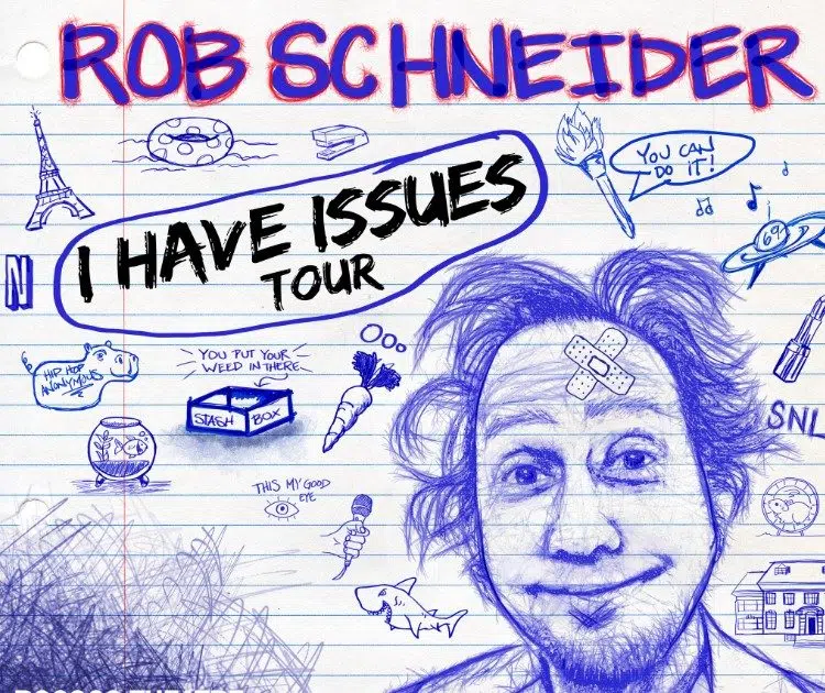Rob Schneider Bringing Laughs To Rococo Theatre | Klin - News/Talk 1400