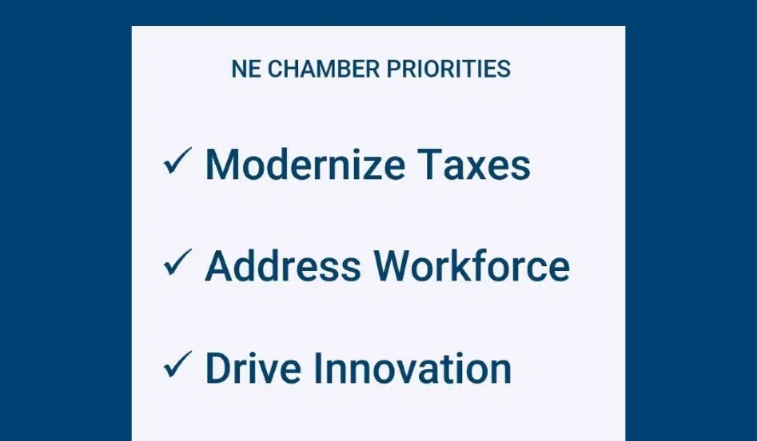 NE Chamber of Commerce Names 2023 Priorities KLIN News/Talk 1400