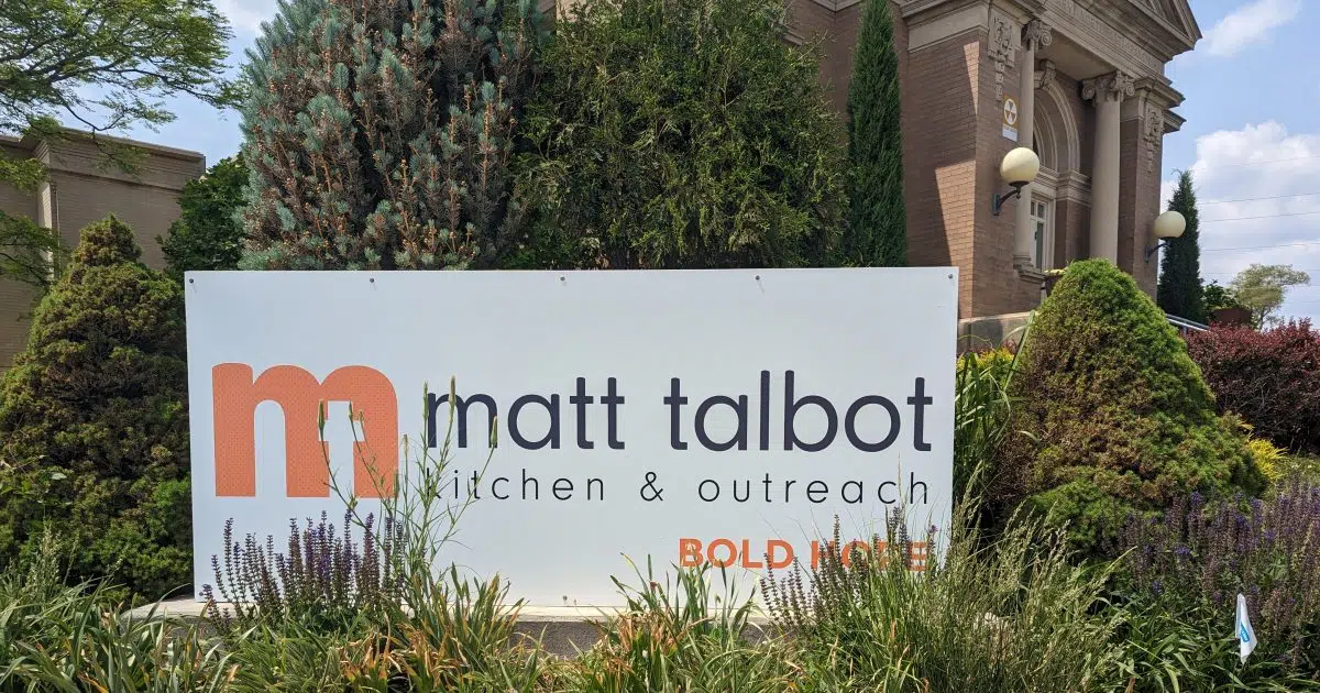 A Mile For Matt Talbot Walk Celebrates Facility Expansion Campaign   Matt Talbot Sign 02 1200x630 