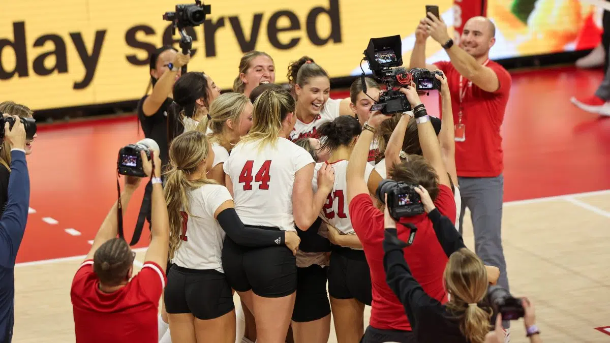 No. 2 Nebraska Upsets No. 1 Wisconsin In Five Sets | KLIN - News/Talk 1400