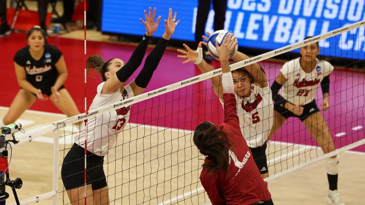 Final Four Bound: No. 1 Nebraska Beats Arkansas in Elite Eight