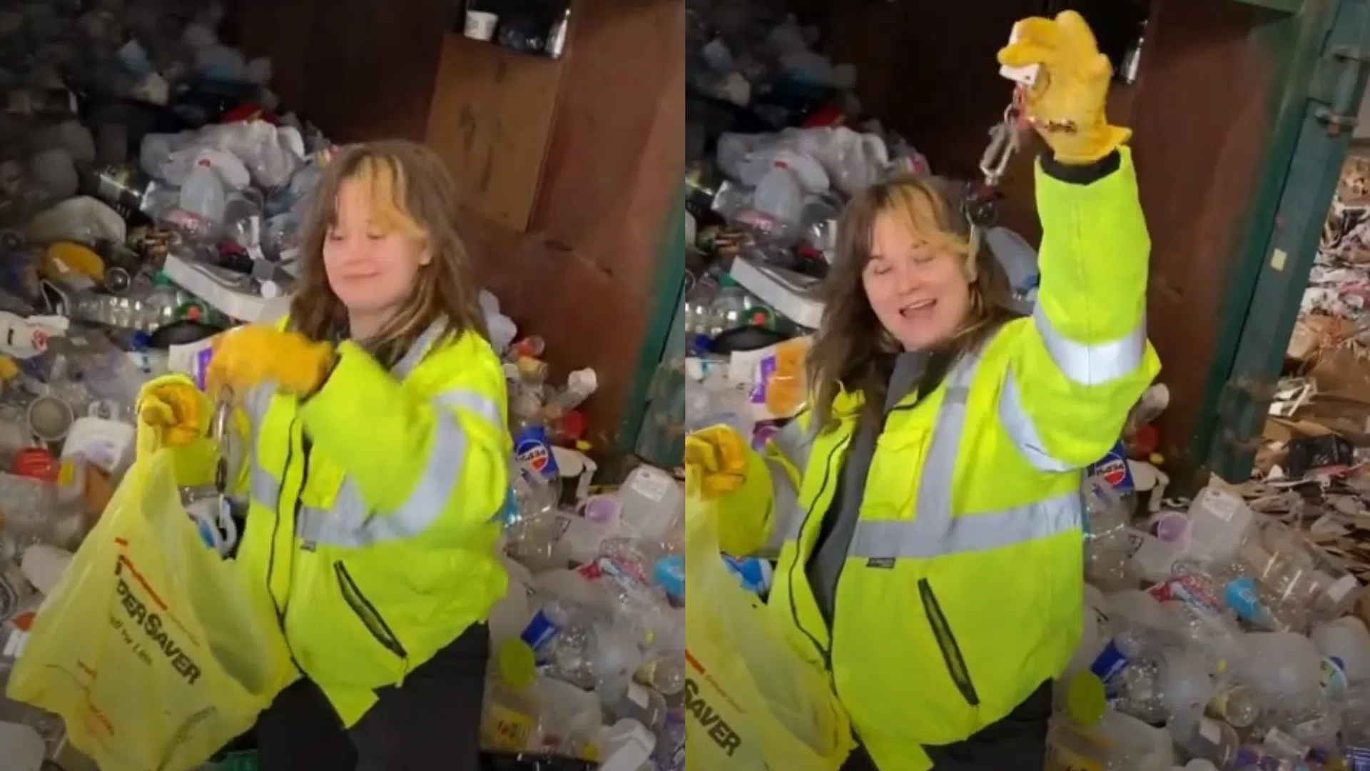 City Trash Collectors Dig Through Recyclables to Find Woman’s Keys