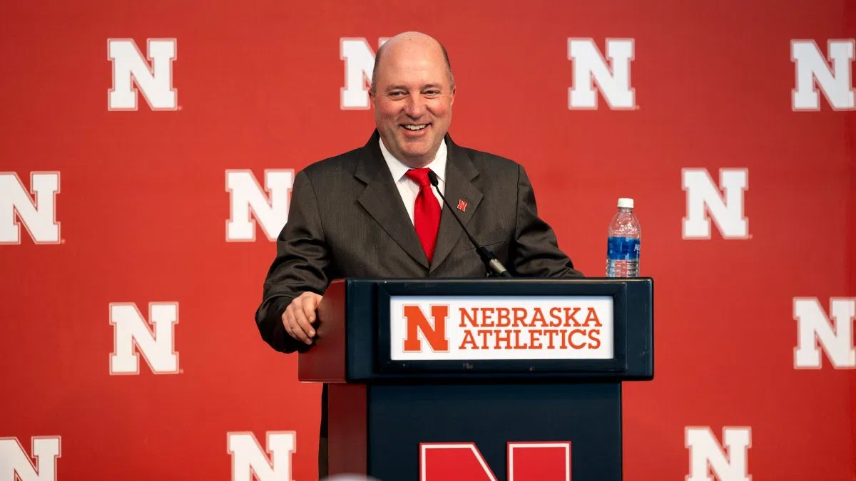 Troy Dannen Introduced as Nebraska Athletic Director 105.3 The Bone Lincoln's Real Rock