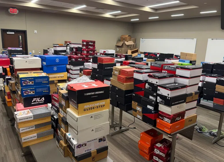 LSO Teams Up With Non-Profit to Provide Shoes For School Kids