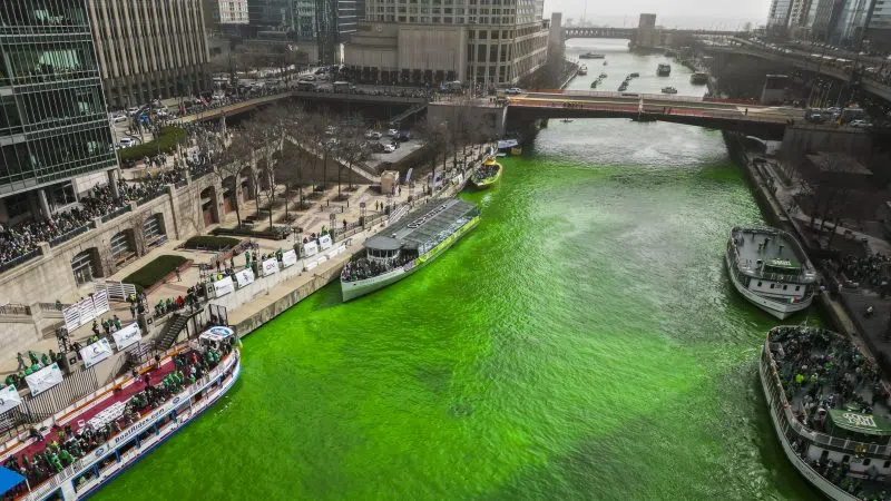 st pattys day 2025 chicago weather