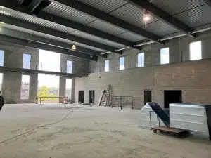 Gym looking south