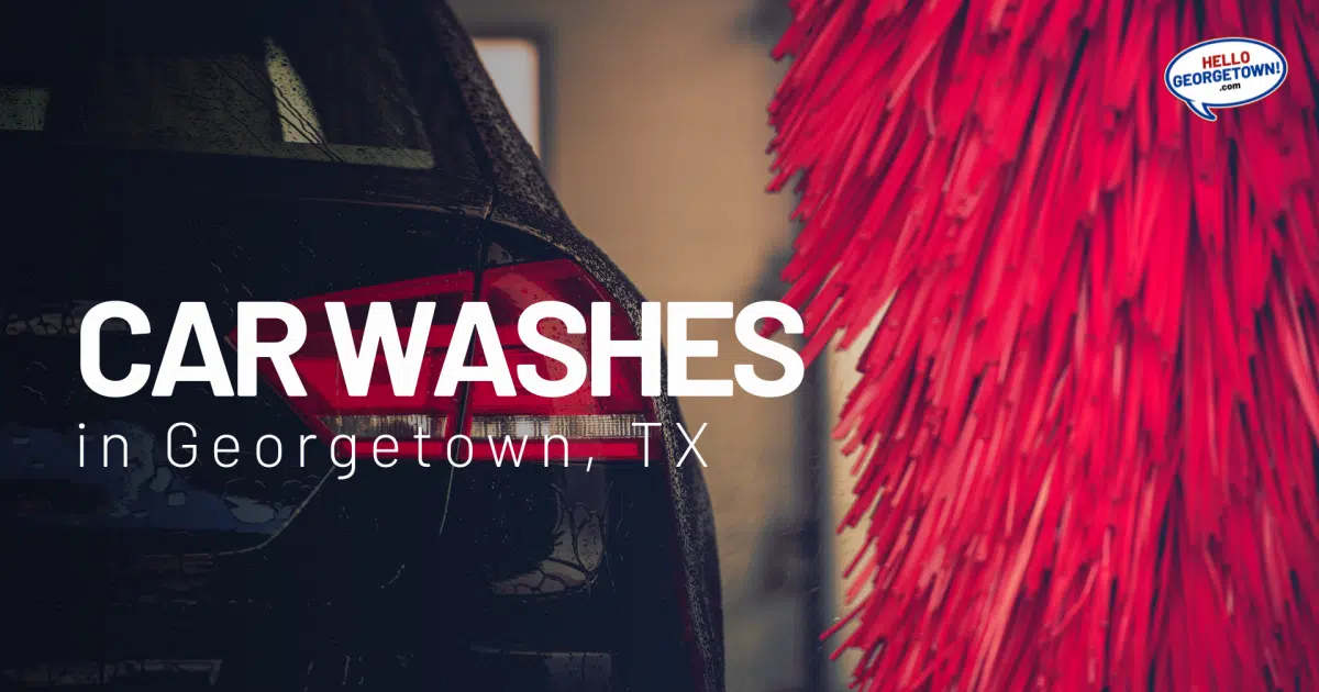 Car Washes in Georgetown, TX