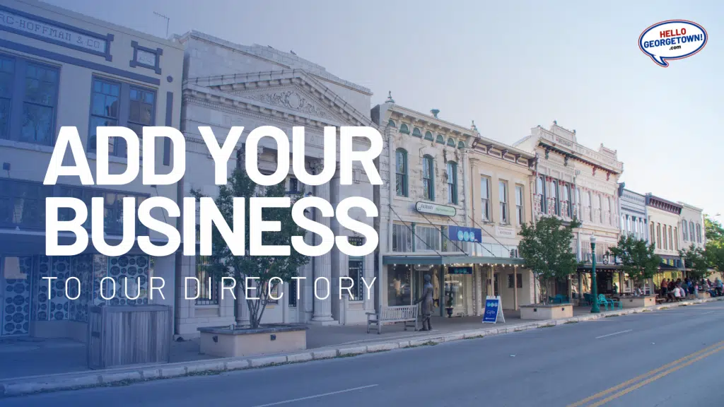 Add Your Business Hello Georgetown TX