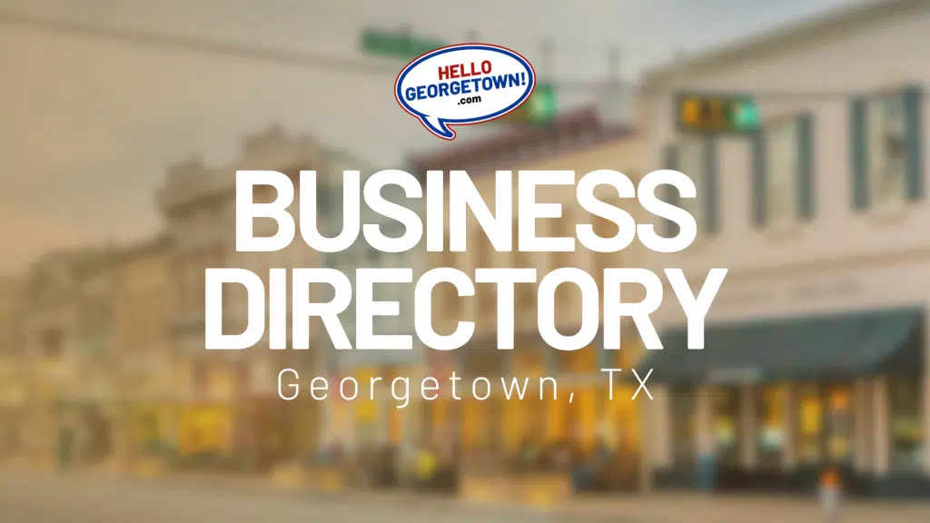 Business Directory Georgetown Texas Hello Georgetown