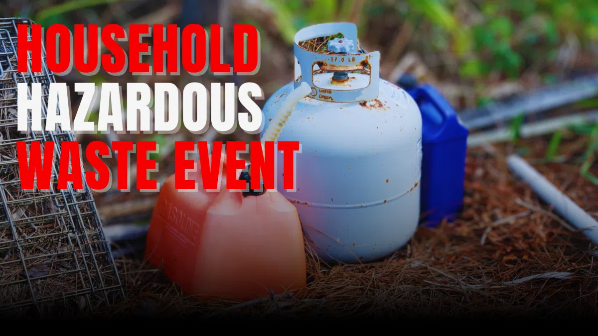 City to Host Household Hazardous Waste Event Jan. 20th Hello