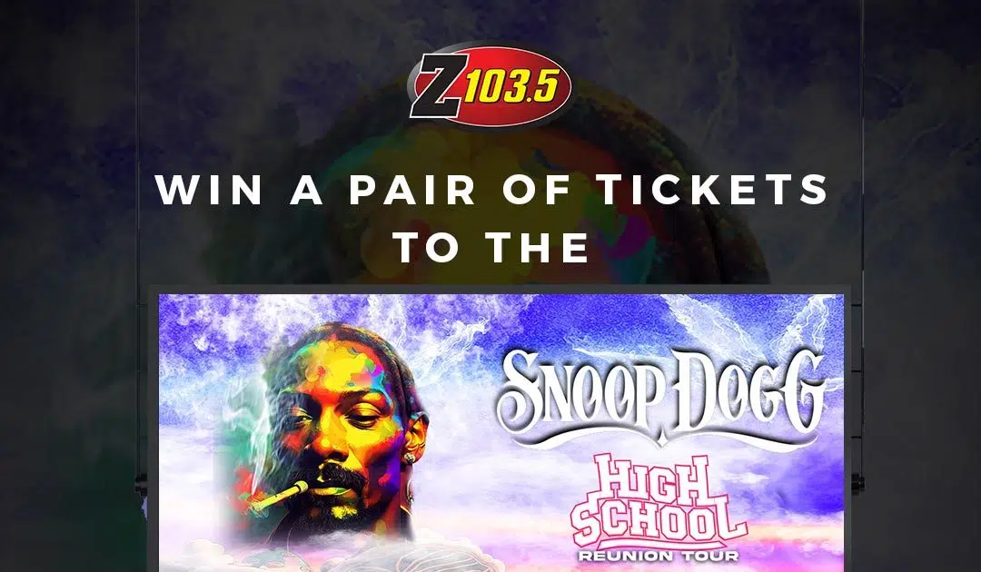 Win Tickets to see Snoop Dogg Z1035 All The Hits