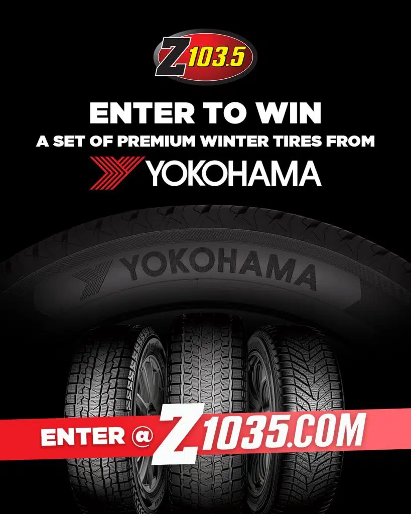 Enter to win Yokohama Winter Tires | Z1035 - All The Hits