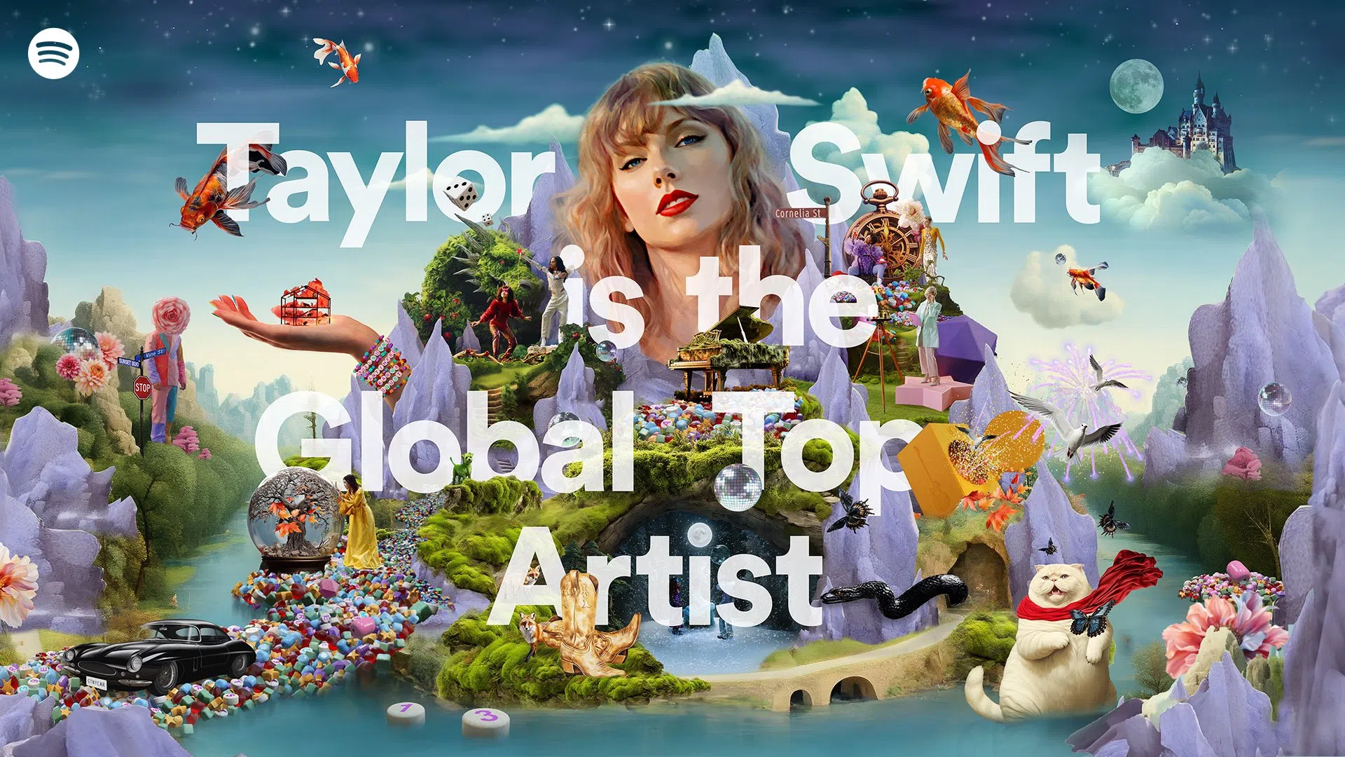 Videos Taylor Swift Is The Spotify Global Top Artist Of 2023 Z1035 All The Hits 