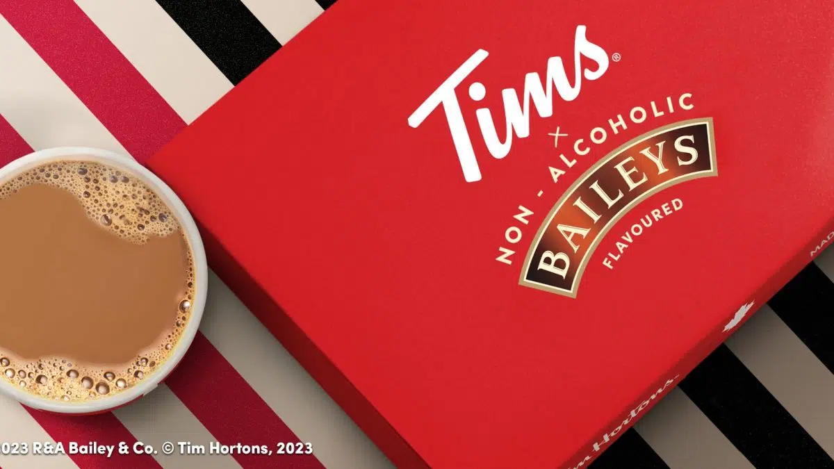 TIM HORTONS Announced BAILEYS Flavoured Non-Alcoholic Menu Items Are ...