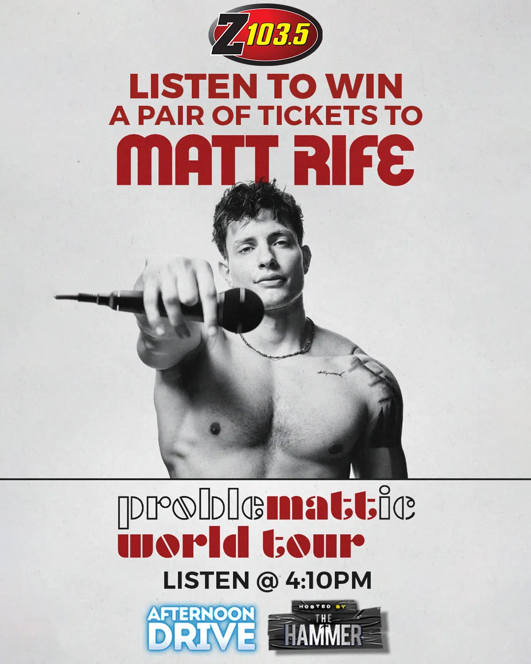 Win tickets to see Matt Rife | Z1035 - All The Hits