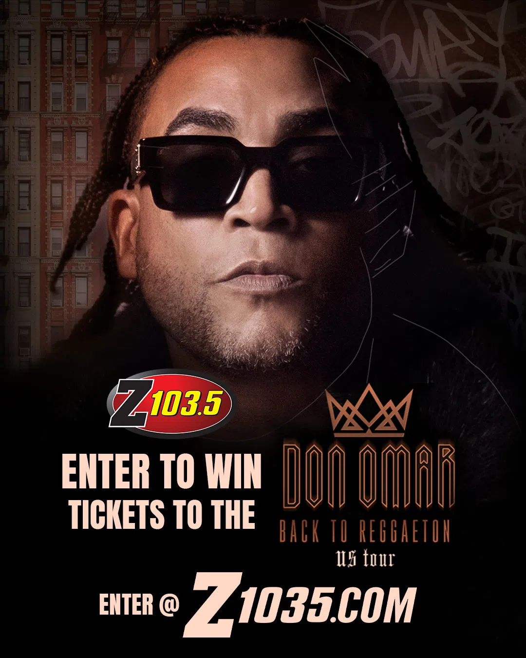 Enter To Win A Pair Of Tickets To See Don Omar Z1035 All The Hits   Z1035 Online Donomar Feb2024 Portrait 