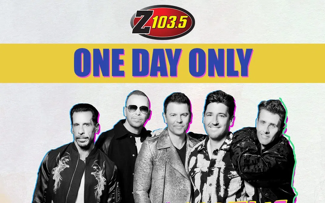 One Day Takeover Listen to win tickets to see NKOTB Z1035 All The Hits