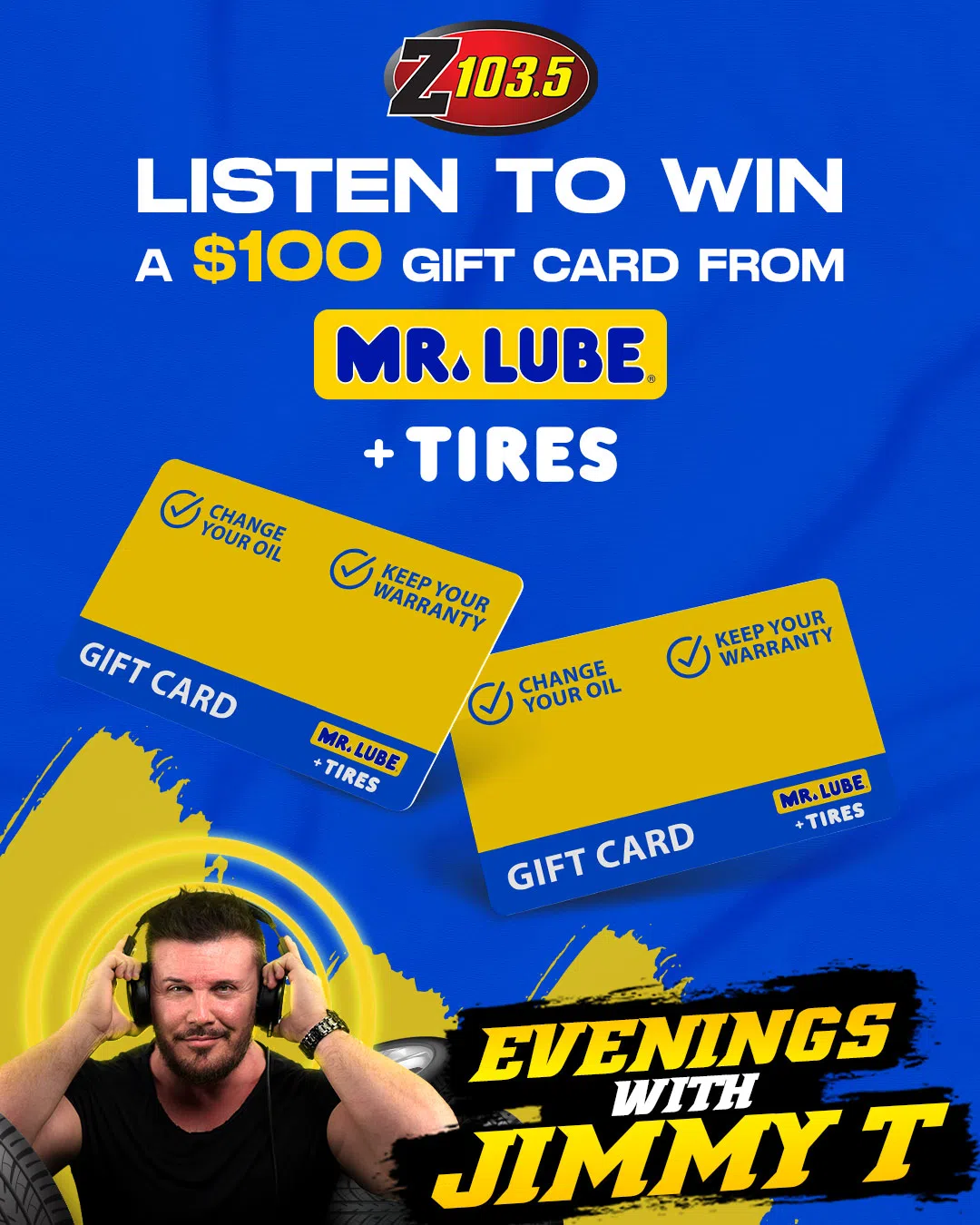 Feature: https://z1035.com/win/win-a-100-mr-lube-tires-gift-card/