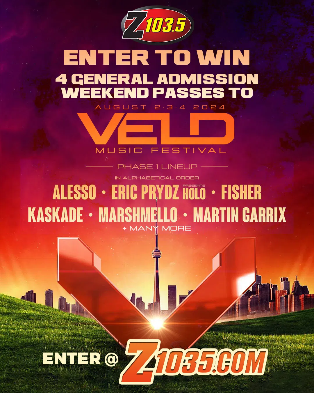 Feature: https://z1035.com/win/win-a-pair-of-passes-to-veld/