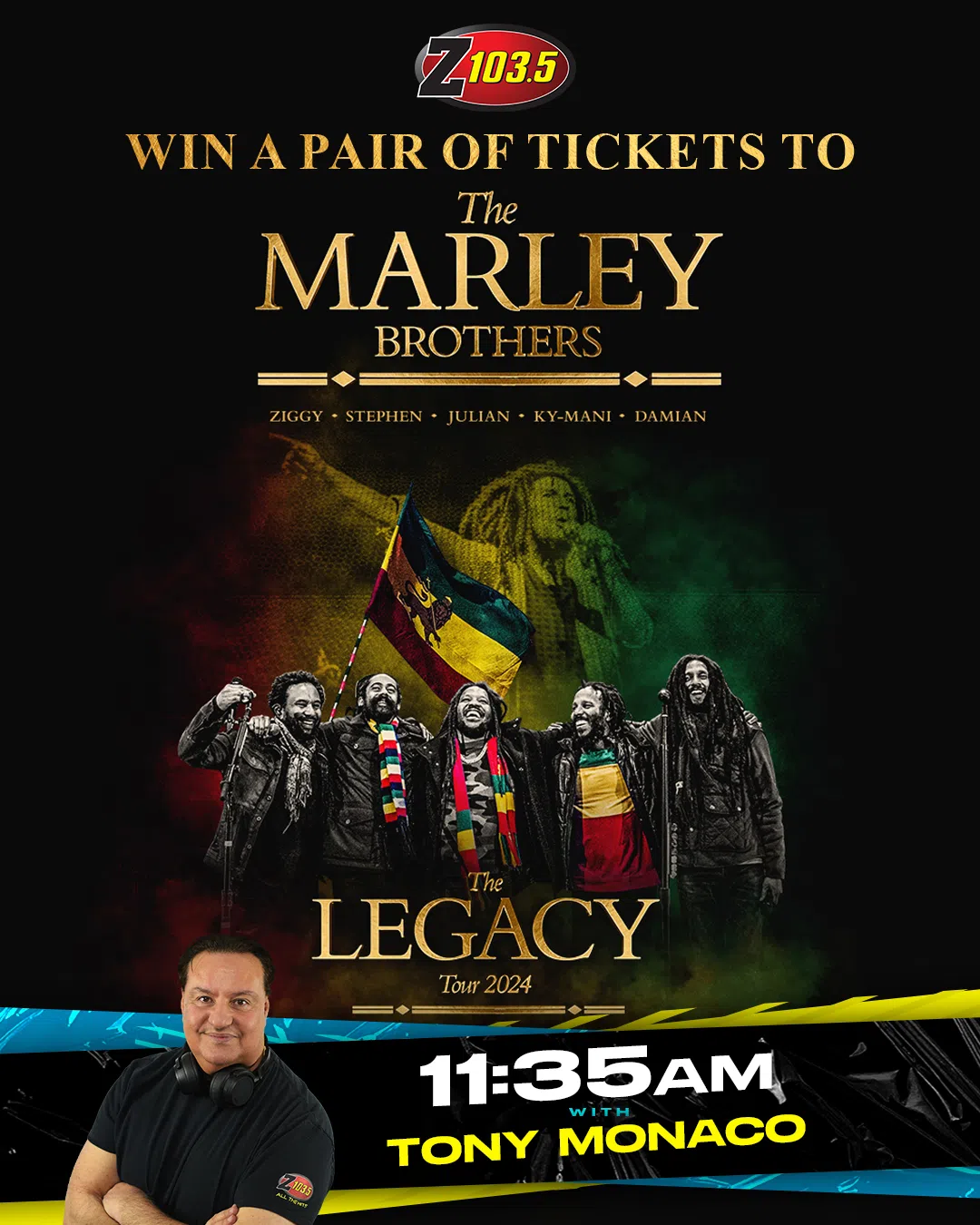 Feature: https://z1035.com/win/win-a-pair-of-tickets-to-see-the-marley-brothers-the-legacy-tour/