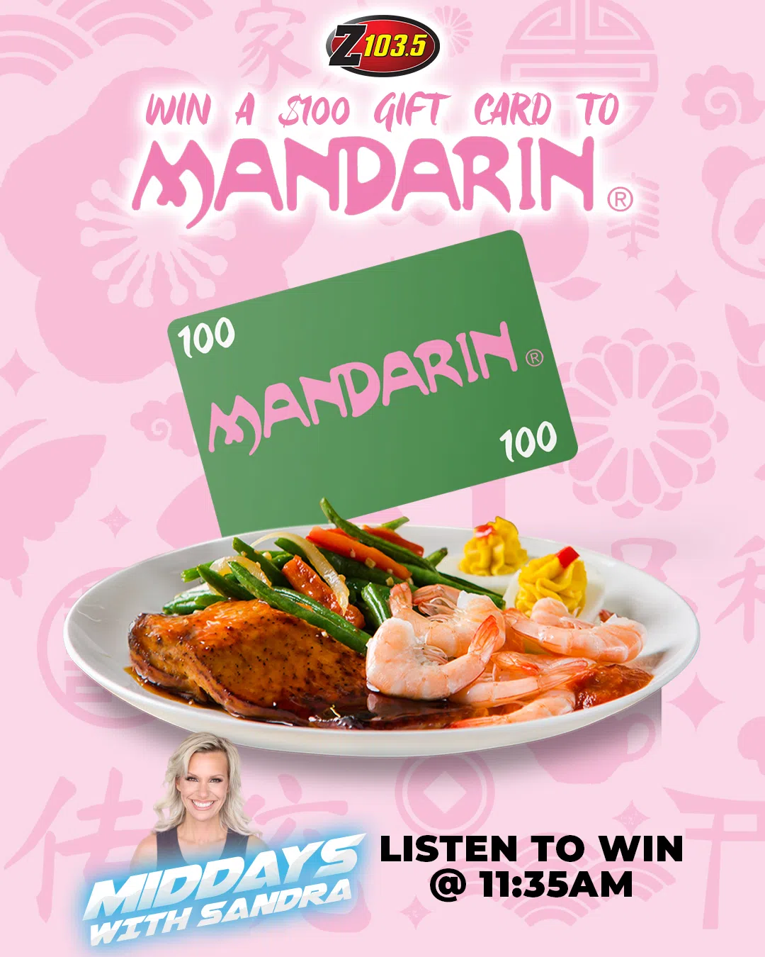 Feature: https://z1035.com/win/win-a-mandarin-gift-card/