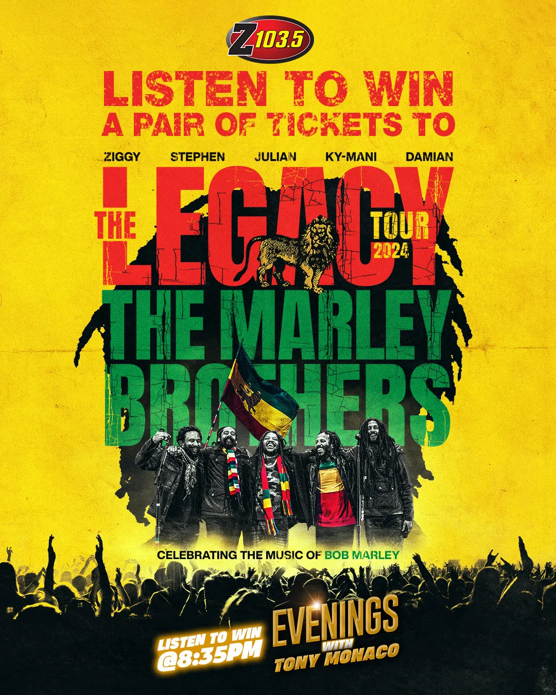 Feature: https://z1035.com/win/win-a-pair-of-tickets-to-see-the-marley-brothers-the-legacy-tour/